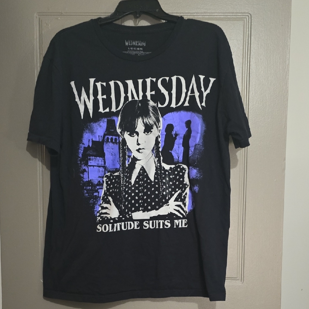 Wednesday Graphic T-Shirt - Black